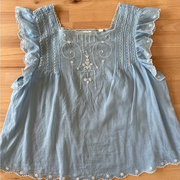 Doen Auden Blouse in Hyacinth - Picture 4 of 10